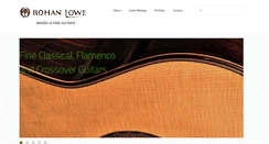 Desktop Screenshot of loweguitars.co.uk